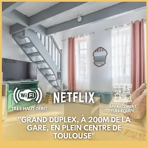  Appartement Grand Duplex Centre - Gare